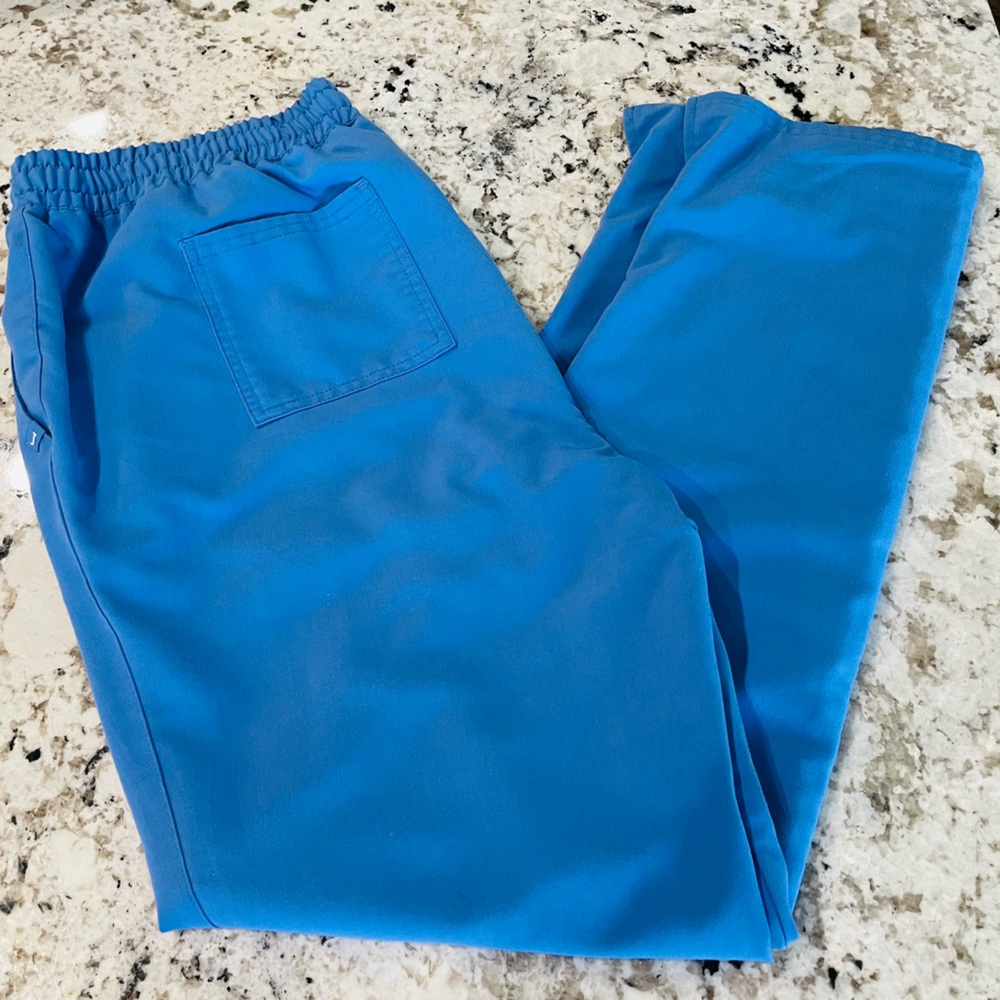 Jaanuu ceil blue scrub pants